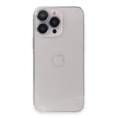 Newface iPhone 13 Pro Kılıf Luko Lens Silikon - Sierra Blue