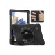 Newface Samsung Galaxy X200 Tab A8 10.5 Kılıf Amazing Tablet Kapak - Turuncu