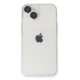Newface iPhone 14 Kılıf Luko Lens Silikon - Gümüş