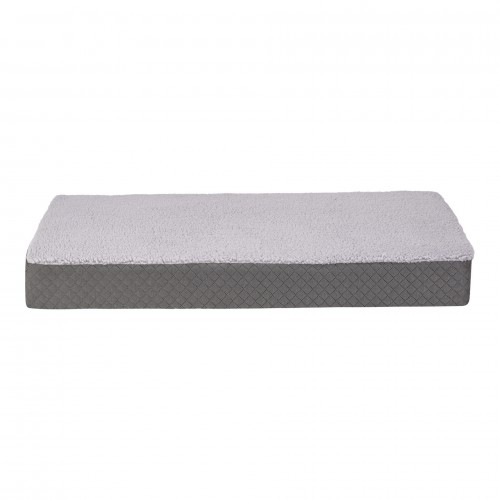 Pet Comfort Lima Ortopedik Köpek Yatağı Gri Peluş S 70x40x9cm