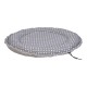 Pet Comfort Sunflower Kedi ve Köpek Yatağı Çift Taraflı Gri Dot/Peluş 85cm