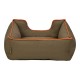Pet Comfort Alpha  Kedi ve Köpek Yatağı Haki w Turuncu Biye S 60x50cm