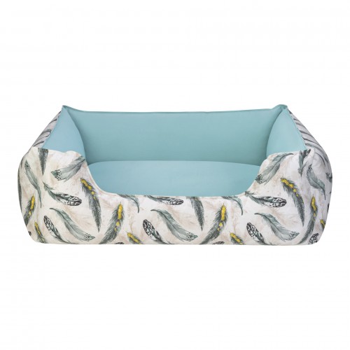 Pet Comfort Alpha  Köpek Yatağı Mint/Beyaz L 105x85cm