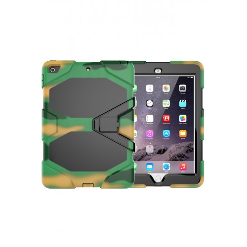 Newface iPad 9.7 (2017) Kılıf Griffin Tablet Kapak - Kamuflaj