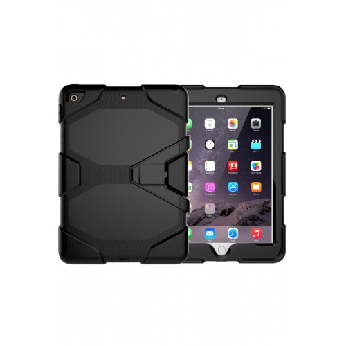 Newface iPad 9.7 (2018) Kılıf Griffin Tablet Kapak - Siyah