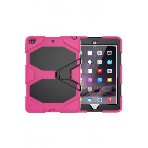 Newface iPad 9.7 (2018) Kılıf Griffin Tablet Kapak - Pembe