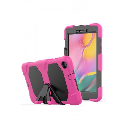 Newface Samsung Galaxy T290 Tab A 8 Kılıf Griffin Tablet Kapak - Pembe
