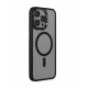 Newface iPhone 15 Pro Max Kılıf Room Magneticsafe Silikon - Siyah