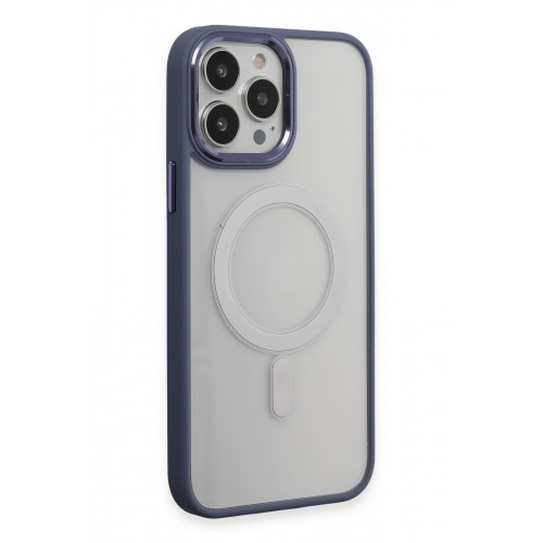 Newface iPhone 15 Pro Max Kılıf Room Magneticsafe Silikon - Sierra Blue