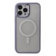Newface iPhone 15 Pro Max Kılıf Room Magneticsafe Silikon - Lila