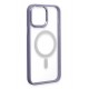 Newface iPhone 15 Pro Max Kılıf Room Magneticsafe Silikon - Lila