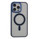 Newface iPhone 15 Pro Max Kılıf Room Magneticsafe Silikon - Lacivert