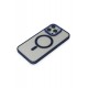 Newface iPhone 15 Pro Max Kılıf Room Magneticsafe Silikon - Lacivert