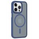 Newface iPhone 15 Pro Kılıf Trex Magneticsafe Kapak - Lacivert