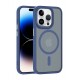 Newface iPhone 15 Pro Kılıf Trex Magneticsafe Kapak - Lacivert