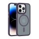 Newface iPhone 15 Pro Max Kılıf Trex Magneticsafe Kapak - Derin Mor