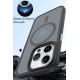Newface iPhone 15 Pro Max Kılıf Trex Magneticsafe Kapak - Derin Mor