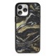 Newface iPhone 12 Pro Max Kılıf Moda Simli Kapak - Siyah
