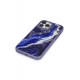 Newface iPhone 12 Pro Max Kılıf Moda Simli Kapak - Mavi