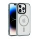 Newface iPhone 15 Pro Kılıf Trex Magneticsafe Kapak - Gri