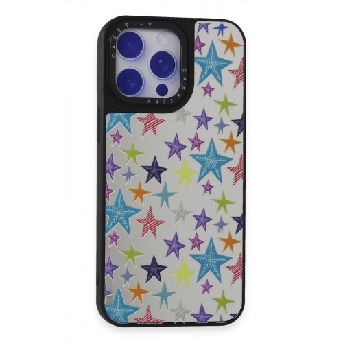 Newface iPhone 15 Pro Kılıf Mirror Desenli Kapak - Mirror - 18