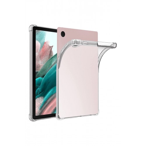 Newface Samsung Galaxy Tab A9 Plus Kılıf Anti Şeffaf Tablet Silikon - Şeffaf