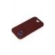 Newface iPhone 15 Kılıf Kelvin Kartvizitli Silikon - Bordo
