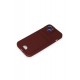 Newface iPhone 15 Kılıf Kelvin Kartvizitli Silikon - Bordo