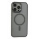 Newface iPhone 15 Pro Max Kılıf Room Magneticsafe Silikon - Gri