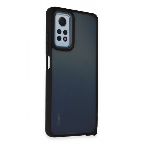 Newface Xiaomi Redmi Note 11 Pro Kılıf Elegant Kapak - Siyah