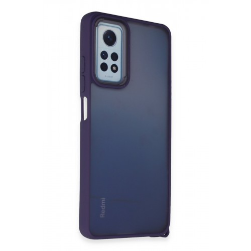 Newface Xiaomi Redmi Note 11 Pro Kılıf Elegant Kapak - Derin Mor