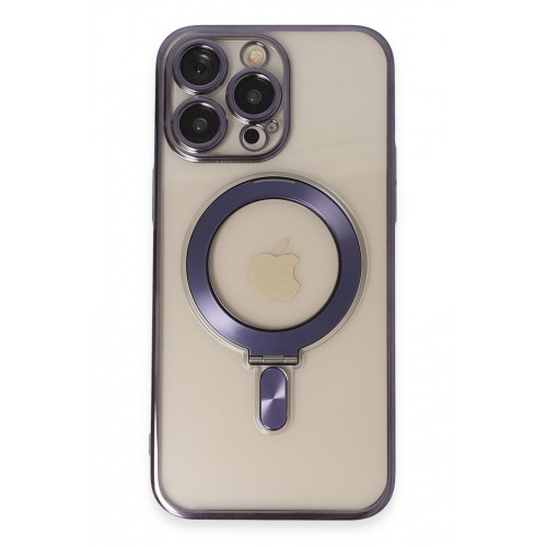 Joko iPhone 14 Pro Era Magsafe Standlı Kapak - Derin Mor