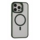 Joko iPhone 15 Pro Max Kılıf Roblox Lens Magsafe Standlı Kapak - Koyu Yeşil