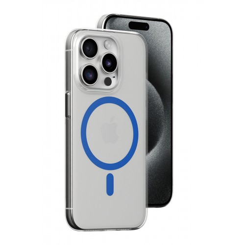 Joko iPhone 13 Pro Max Kılıf Bubble Magsafe Kapak - Mavi