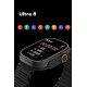 Joko Ultra 8 2.1 inç IPS Ekran Konuşma ve NFC Özellikli Akıllı Saat - Siyah