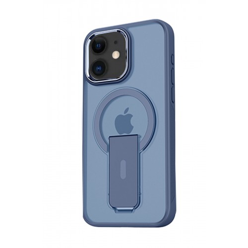 Joko iPhone 11 Tork Magsafe Standlı Kapak - Lacivert