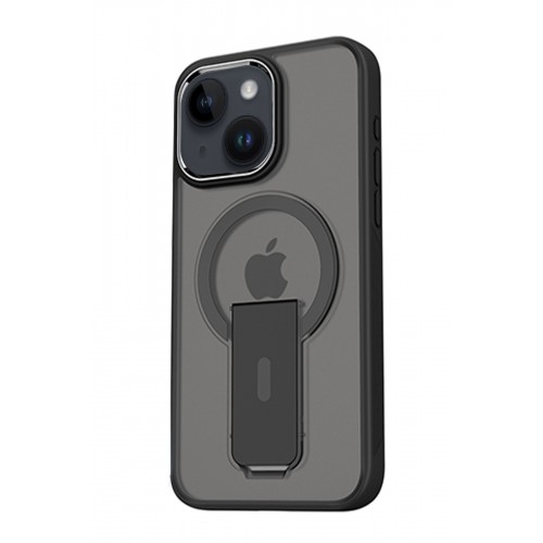 Joko iPhone 14 Tork Magsafe Standlı Kapak - Siyah