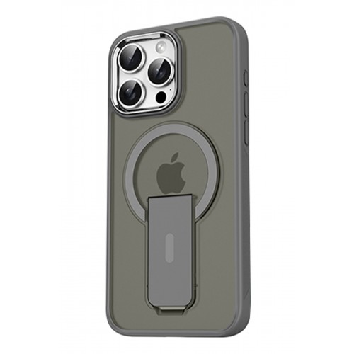Joko iPhone 14 Pro Tork Magsafe Standlı Kapak - Titan Gri