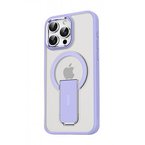 Joko iPhone 15 Pro Max Tork Magsafe Standlı Kapak - Lila