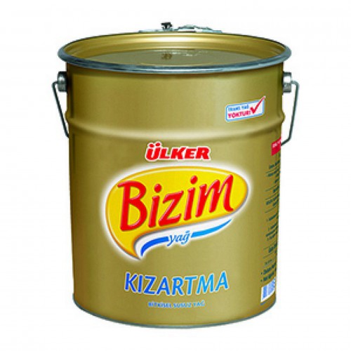 BİZİM MUTFAK - YAĞ BİTKİSEL KIZARTMALIK (1 X 18 KG) BİZİM