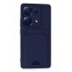 Newface Xiaomi Redmi Note 13 Pro 4G Kılıf Kelvin Kartvizitli Silikon - Lacivert