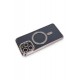 Newface iPhone 14 Pro Kılıf Joke Simli Magneticsafe Kılıf - Gri