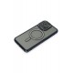 Newface iPhone 14 Pro Kılıf Joke Simli Magneticsafe Kılıf - Lacivert