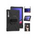Newface Samsung Galaxy X810 Tab S9 Plus 12.4 Kılıf Amazing Tablet Kapak - Siyah