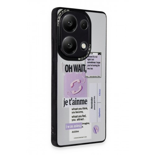 Newface Xiaomi Poco M6 Pro 4G Kılıf Mirror Desenli Kapak - Mirror - 4