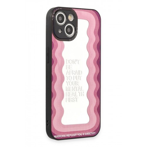 Newface iPhone 15 Kılıf Mirror Desenli Kapak - Mirror - 11
