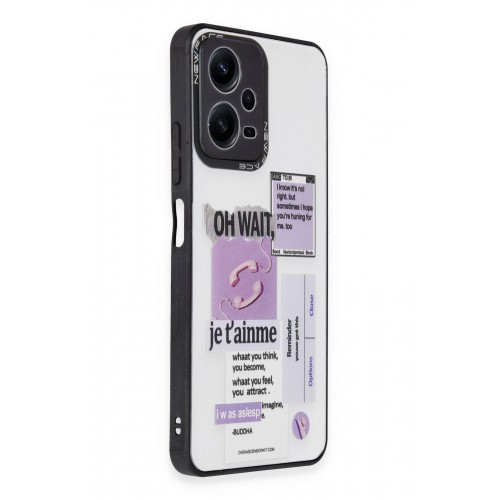 Newface Xiaomi Poco X5 5G Kılıf Mirror Desenli Kapak - Mirror - 4