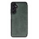 Newface Samsung Galaxy A15 4G Kılıf Flip Cover - Koyu Yeşil