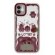Newface iPhone 11 Kılıf Sweet Desenli Silikon Kapak - Pembe