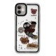 Newface iPhone 11 Kılıf Sweet Desenli Silikon Kapak - Sarı